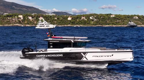 Axopar 37 Cross Cabin - reserviert (Tender/Chase Boat - Gyro, Lithium, Flir Nightvision)