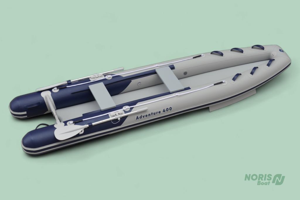 NorisBoat Adventure Schlauchboot Kanu 400, Bild 2