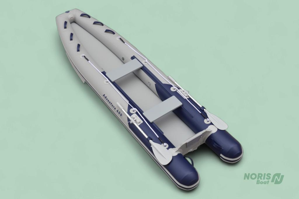 NorisBoat Adventure Schlauchboot Kanu 400, Bild 21